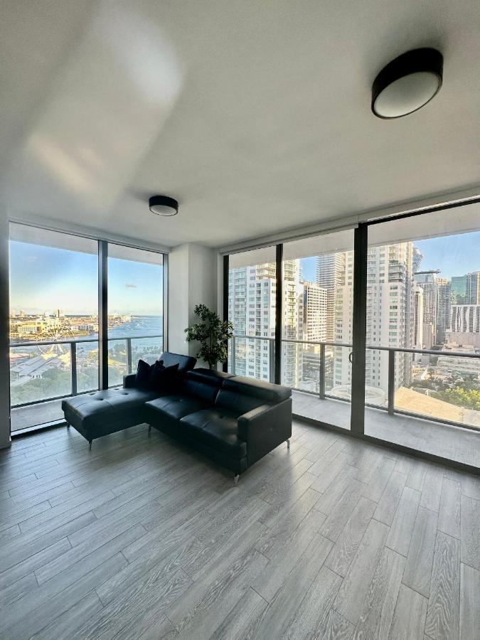 マイアミBeautiful Downtown Ocean View.アパートメント エクステリア 写真
