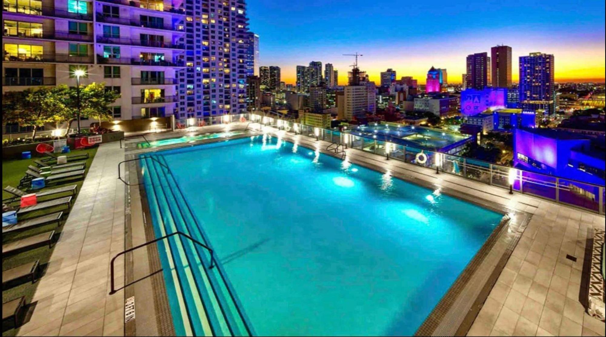 マイアミBeautiful Downtown Ocean View.アパートメント エクステリア 写真